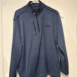 Callaway Navy Quarter-Zip Pullover